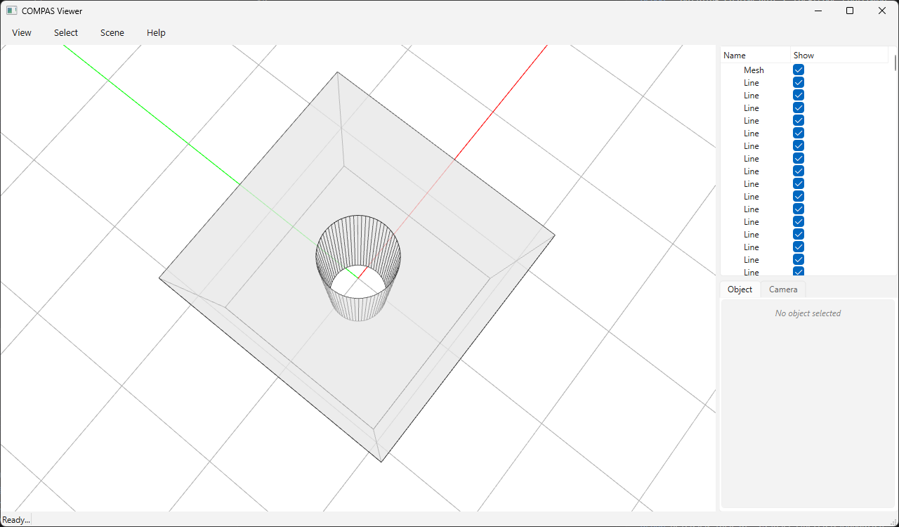 Polygonal faces and outlines