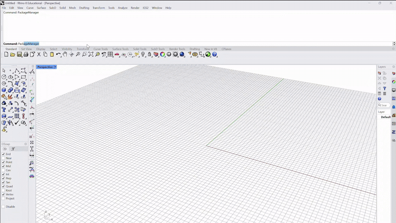Grasshopper Installation